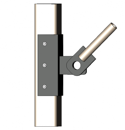 SHS-Bracing Rod Cleat - 1 Way Single Sided