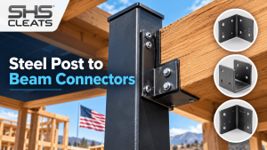 Steel Post to Beam Connectors